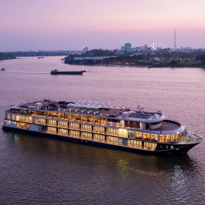 VICTORIA MEKONG CRUISE (DOWNSTREAM 2) - 4 DAYS 3 NIGHTS